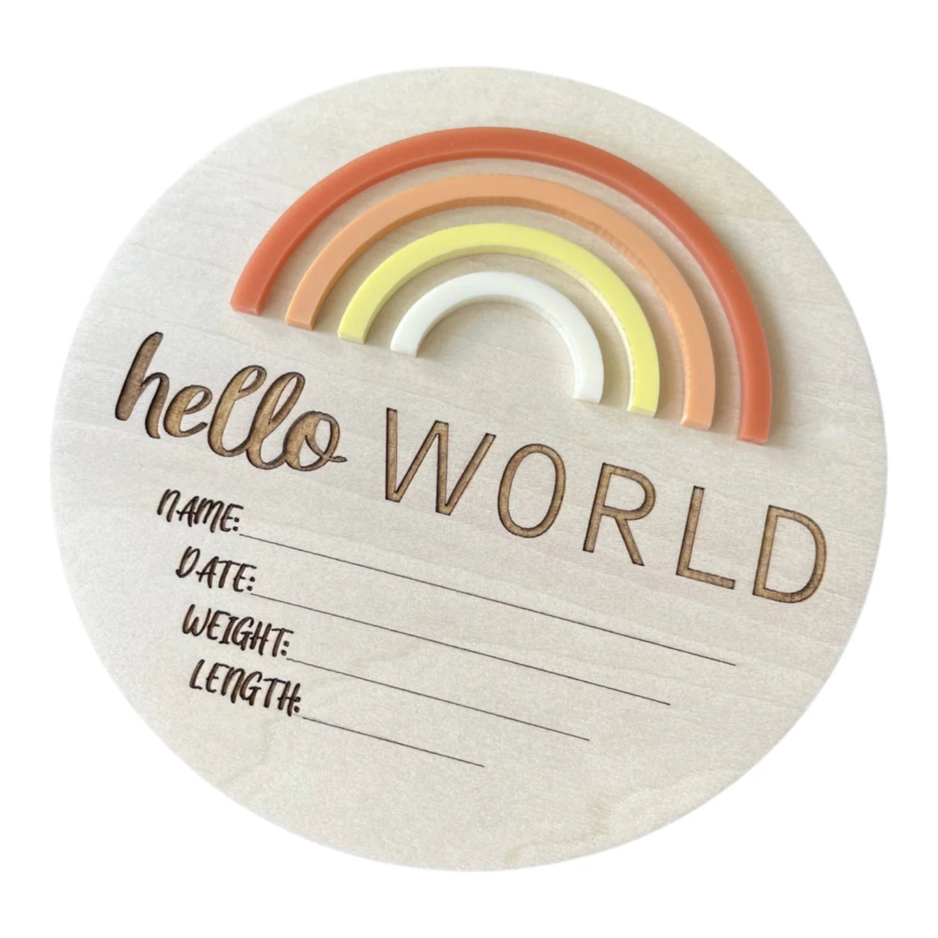 Hello World - Rainbow Sunshine