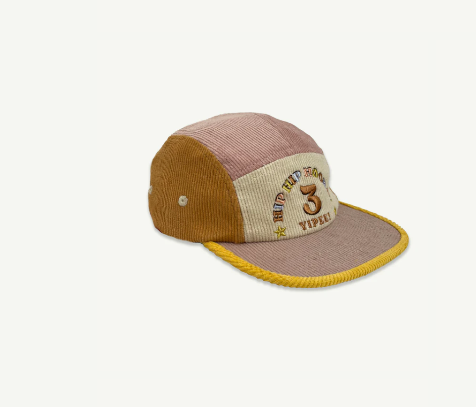 3rd Birthday Cord Cap - Musk Spliced