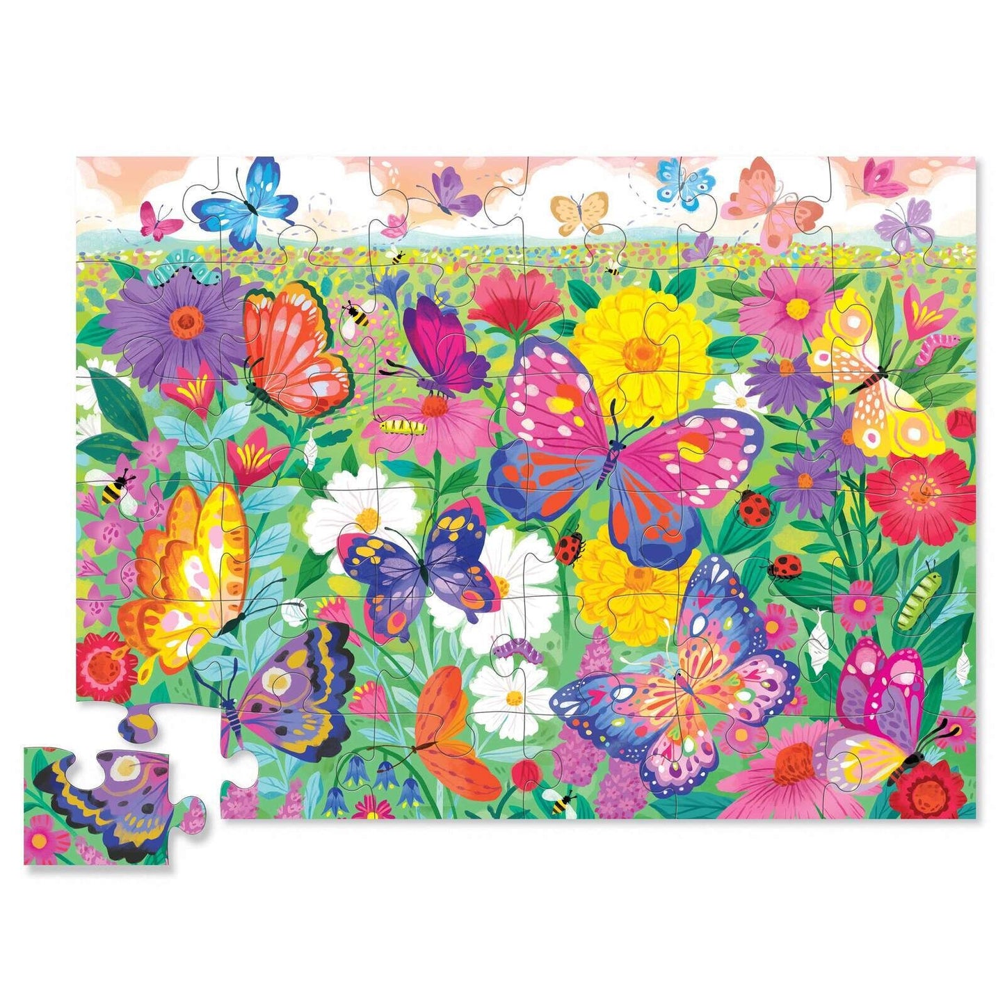 Crocodile Creek Butterfly Garden Jigsaw (36 Piece)