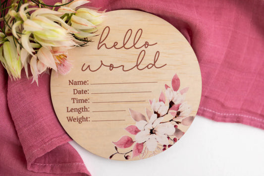 Hello World - Floral