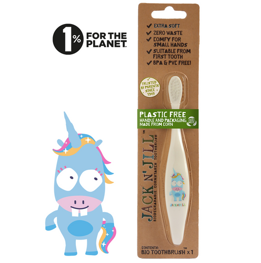 Jack & Jill Bio Brush Unicorn