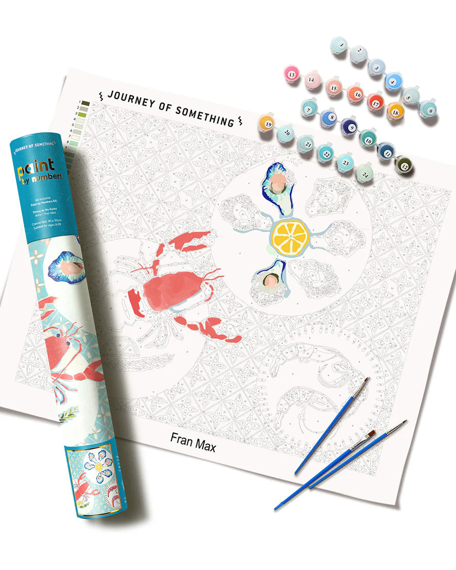 Paint by Numbers - Dining on the Rocks