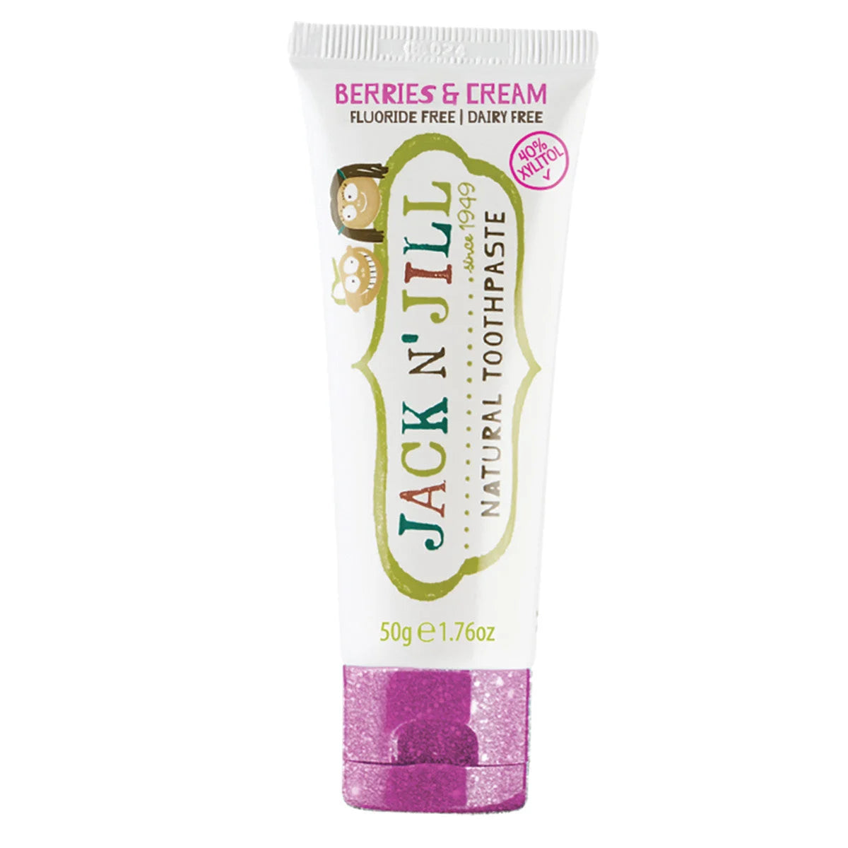Jack N' Jill Natural Toothpaste - Berries & Cream