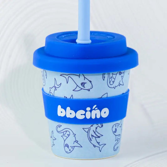 Reusable BBcino Cup - Bb Shark (120ml)