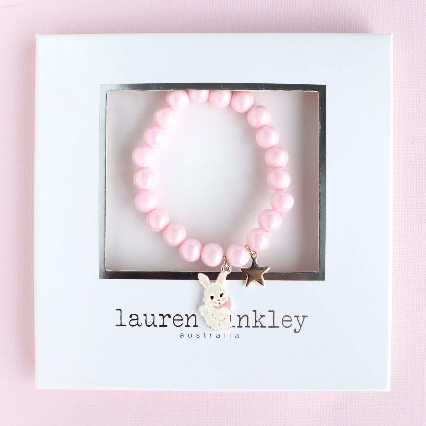 Floral Dreams Bunny Elastic Bracelet