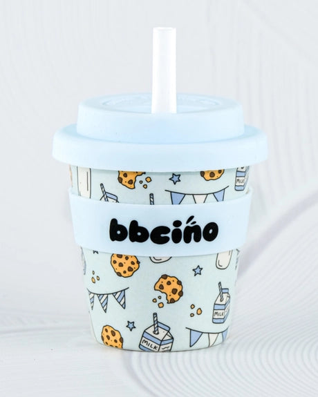 Reusable BBcino Cup - Tough Cookie in Blue (120ml)
