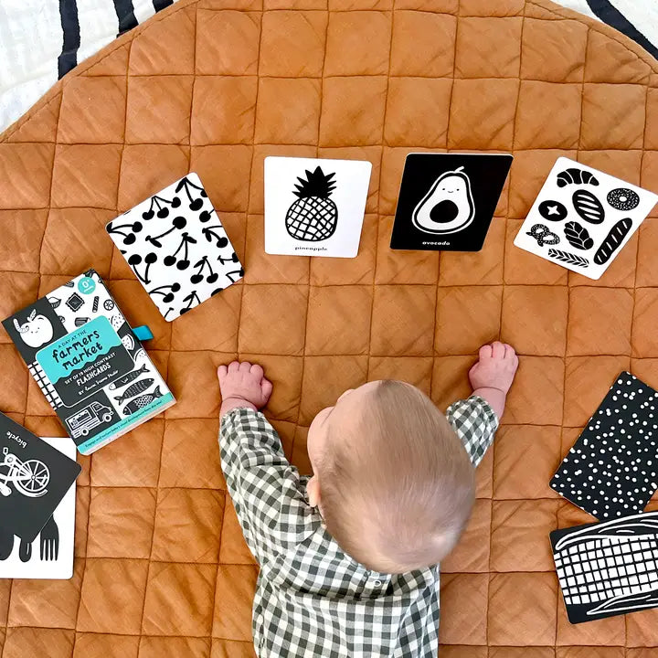 High Contrast Flashcards For Baby - Sensory Newborn