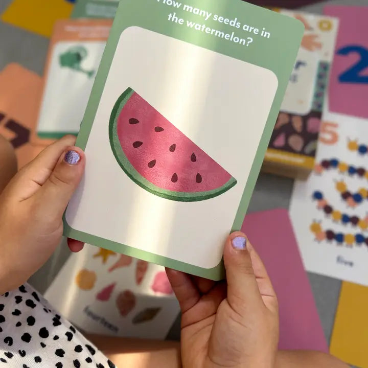 Illustrated Number Flashcards - Kids Toys Learning Education